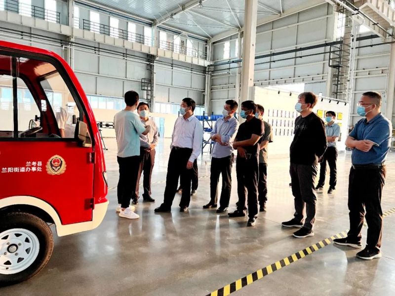 馬衛(wèi)縣長調(diào)研指導(dǎo)安陽獵鷹工廠 | 勉勵(lì)獵鷹擴(kuò)產(chǎn)能、申項(xiàng)目