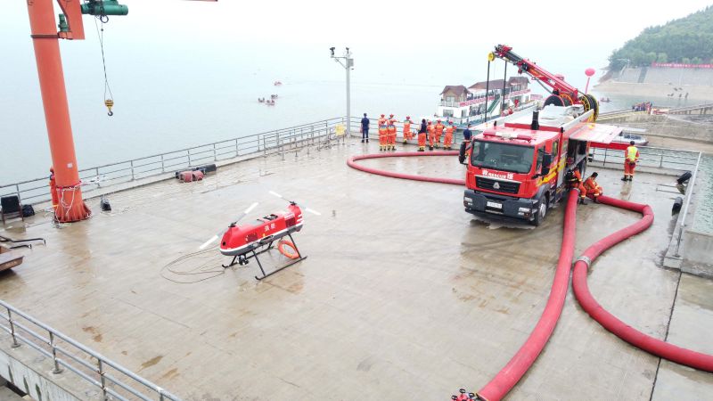 水域救援新利器 | 獵鷹無人機應(yīng)急救援裝備參加河南抗洪搶險實戰(zhàn)演練